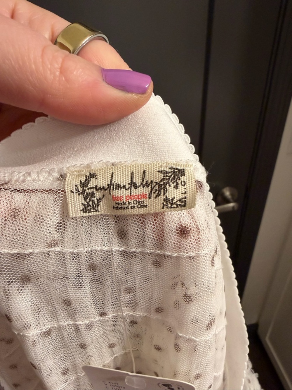 Free People Tulle Slip Skirt - Picture 4 of 6
